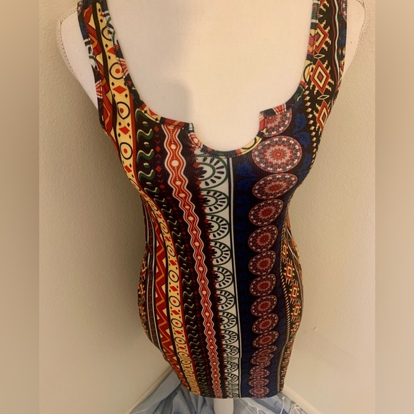 Cute Tribal dress. NWOT - Picture 2 of 7